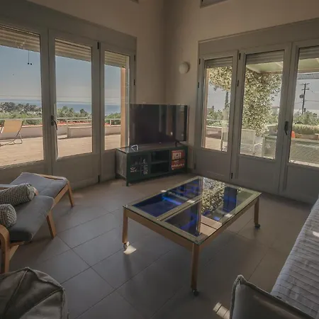 Thea Ii Sea View Private Pool Villa, וילה *